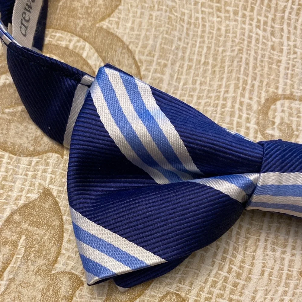 ⚓️ J.Crewcuts Blue Stripe Kids BowTie